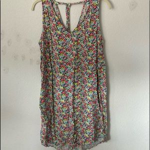 sleeveless flower gap dress
